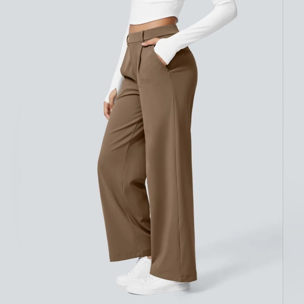 Halara Flex™ High Waisted Pocket Straight Leg Work Pants